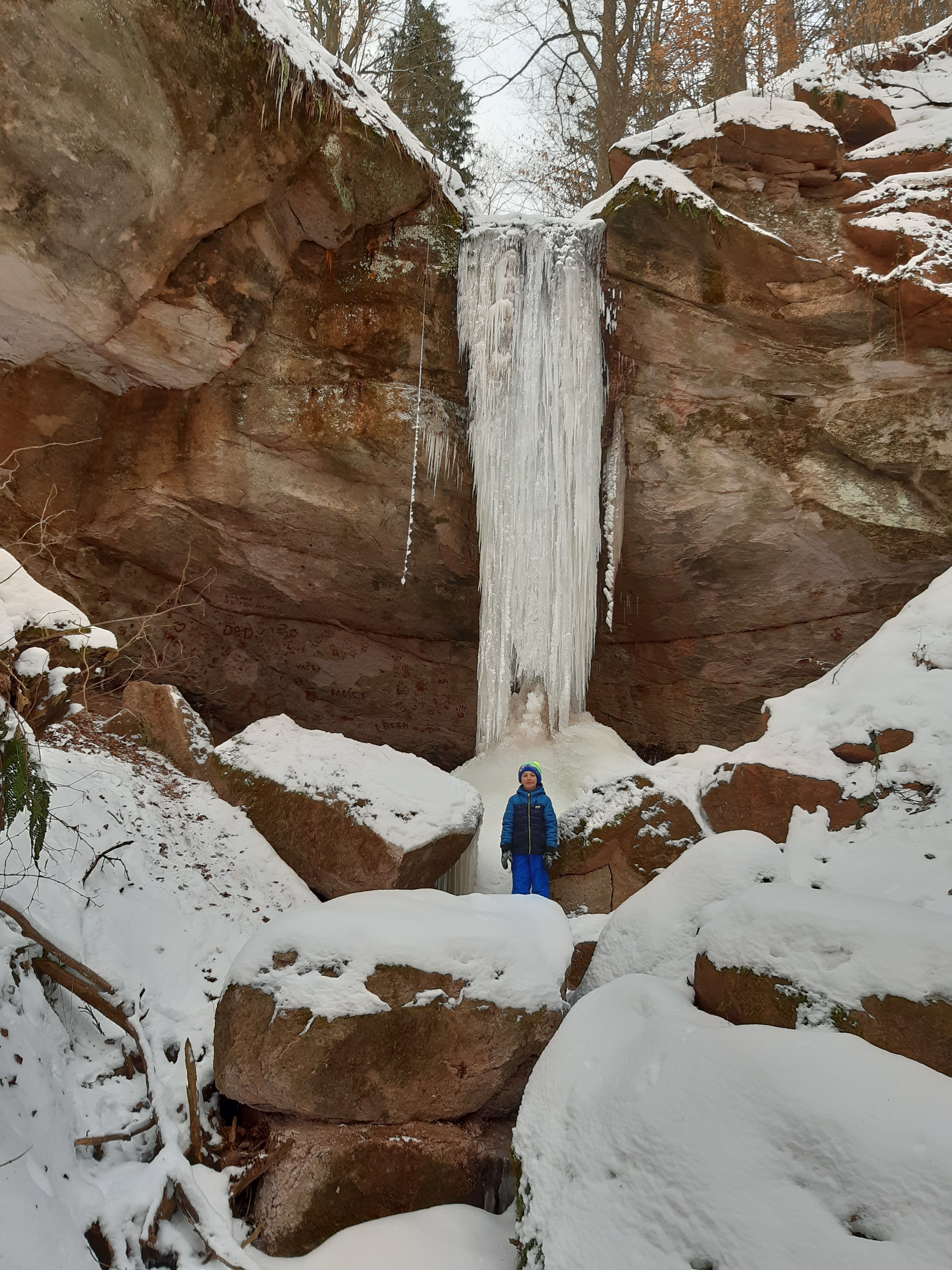 Novopacké/Sýkornické vodopády 